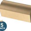 2 x Franklin Brass Modern Arch (5-Pack) Cabinet Knobs | Champagne Bronze Handles for Dresser Furniture Drawers/Kitchen/Door/Bathroom | 1-1/2" P43969K-CZ-CP