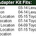 Exact Fit Speaker Adapter Spacer Rings for and Fits Lexus Vehicles - SAK010_6925-1 Pair