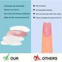 Fall Press on Nails Short Square Fake Nails Full Cover Glossy Nail Acrylic Nails Falleen Leaves Stick on Nails Autumn Glue on Nails Cute Press on Nail for Women and Girls 24Pcs