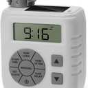 Hose Timer, Zuomeng Water Timer for Garden Hose with Dual Power Design, Leak-Proof Design, Smart Irrigation System with Rain Delay, Auto & Manual Modes for Lawn and Garden Watering, Gray