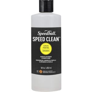 Speedball Speed Clean Screen, 16 oz, Filler Removal Solution for Reclaiming Mesh Printing Frames, Non-Toxic Formula - Made in USA