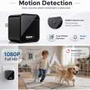 Hidden Camera Charger Spy Camera - Full HD 1080P Mini Security Cam with Motion Detection, Loop Recording, 32GB Micro SD Card,Indoor Home Baby Pet Nanny Monitor