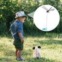 2 x 3pcs Dragonfly Clips, Artificial 3D Simulation Dragonflies Hat Clip, Fly Scare Devices Garden Decor for Outdoor Yard Courtyard Patio Flower Beds