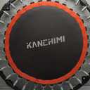 Kanchimi 40" 48" Folding Mini Fitness Indoor Exercise Workout Rebounder Trampoline with Handle, Max Load 330lbs