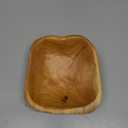 Wooden Bowl Decorative Natural Wood Fruit Bowl, Irregular Creative Wood Bowls, Rustic Hand Carved Candy Snack Keys Serving Bowls for Home Decor (6"-8" Diameter)