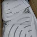 Matte White Tension Shower Caddy Corner Organizer, Rust-Proof Stainless Steel | 4 Deep Adjustable Shelves, Anti-Slip Tension Pole 34–114” | Hooks, Towel Bar & Soap Holder for Clean Modern Bathrooms