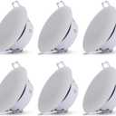 Facon 3 Inch LED RV Puck Light, DLFST3-008, Full Aluminum Recessed Mount Down Light 12V Interior Light for RV Motor-Homes Camper Caravan Trailer Boat, 4000K Cool White (6 Packs)