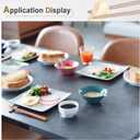 uxcell 8pcs 304 Stainless Steel Chopstick Rest, Curved Shape Chopstick Stand Holder Knife Rest for Countertop Holding Chopstick Spoon Forks Knife Tabletop Decoration, Black