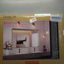 LOAAO 28X36 Gold Bathroom Mirror, Rounded Rectangle Gold Frame Mirror, Brushed Gold Bathroom Vanity Mirror Wall-Mounted, Anti-Rust, Hangs Horizontally or Vertically