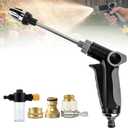 2026 New Power Jet Water, Turn Any Hose Into A High-Pressure Water Cleaning Jet, Heavy Duty Garden Hose Nozzle,Spray Nozzles for Cleaning Yard Patio Car