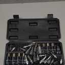 DISEN 32-Piece HEX Bit Socket Set, SAE & Metric Allen Wrench Socket Set with Enhanced Storage Case, Premium Heat Treated Chrome Vanadium Steel & S2 Alloy Steel