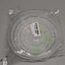 Set of 5 Microwave Plate Covers with Adjustable Steam Vents; Microwave Splatter Covers - Mixed Sizes for Large & Small Food Plates Bowls