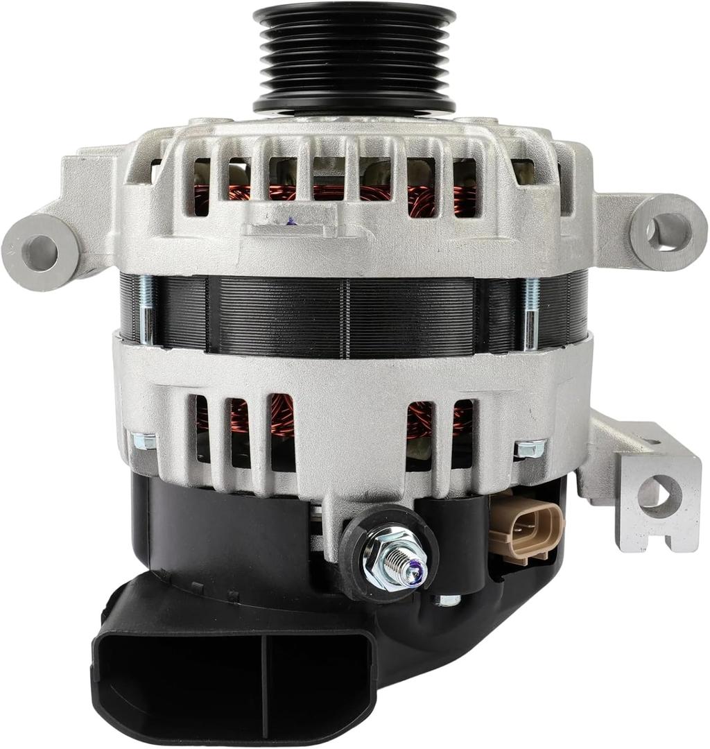 ASAPE 11168 High Output Replacement New Alternator Fit for Mazda 6 2.3L 2006-2008 for Mazda 6 2.5L 2009-2013 for Mazda MX-5 Miata 2.0L 2006-2008