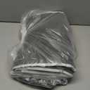 5 Tier Over The Door Organizer - Large Capacity Behind Door Hanging Shelves with 10 Mesh Pockets and Clear Windows, Closet Organizers and Storage for Bathroom, Bedroom, Nursery, 2 Pack Grey