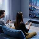 GLDRAM Lengthen Grips for Nintendo Switch 2 Joycon, Comfort & Wear-Resistant Joycon 2 Grip, Switch 2 Accessories with Ergonomic Controller Handle & 4 Thumb Caps - 2 Pack (Black)