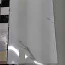 20-Pack Peel and Stick Floor Tiles Vinyl Floor 12 x 12 inch Self Adhesive Waterproof Glossy Flooring Planks DIY for Bathroom, Kitchen, Living Room, RV, Cover 20 Sq. Ft, Polish White Marble