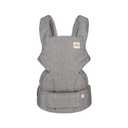 Baby Tula Explore Carriers - Breathable Baby Carrier Newborn to Toddler - Adjustable Toddler Carrier - Multiple Ergonomic Positions Front and Back - Ergonomic Fit for 7-45 lb - Linen, Ash
