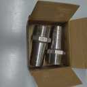 Stainless Steel Hose Barb Fitting,1" Hose Barb to 1" Male NPT, for Water Fuel Air (Pack of 2)