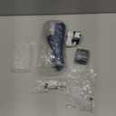 Waterpik Cordless Advanced 2.0 Water Flosser For Teeth, Gums, Braces, Dental Care With Travel Bag and 4 Tips, ADA Accepted, Rechargeable, Portable, and Waterproof, Blue WP583, Packaging May Vary