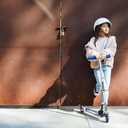 Razor A Kick Scooter for Kids - Lightweight, Foldable, Aluminum Frame, and Adjustable Handlebars, Blue