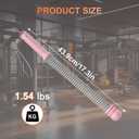 2pcs Adjustable Ropeless Weighted Cordless Battle Ropes for Home Gym(Pink)