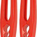 Set of 2 Red 6.5" Nutcrackers - Perfect for Seafood