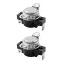 D510701 Dryer High Limit Thermostat L225-40F Compatible with Speed Queen,Alliance,Amana,and Other Brands Replace AP6285126,510701,61210,62461,62641,PS17001072,504537