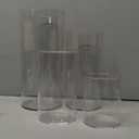 Plastic Vase 4,6,8,10 Inch, Pack of 48