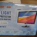 Blue Light Screen Protector for 23, 23.6, 23.8, 24 Inch Computer Monitor and Laptop – Anti-UV Blue Light Blocking Film for Desktop PC, Eye Protection Filter, 21.2" x 13.4", 1 Pack
