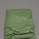 Vegan Leather Changing Pad Cover - 31"X 16" - Waterproof Wipeable, Extra Thick & Portable & Non-Slip Diaper Mat - Fits Standard Changing Tables for Baby Boy Girl (Green)