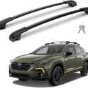220Lbs Roof Rack Crossbars Compatible with 2024 2025 Subaru Crosstrek(Not for Wilderness) with Anti-Theft Lock, Heavy Duty Aluminum Cross Bar Fit Luggage Luggage Kayaks Bicycles Snowboard