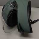 KYPARA Full Face Motorcycle Helmet with Internal Tinted Visor & DOT Approved for Moped ATV Cruiser Scooter (Alpine Matt Green, X-Large)