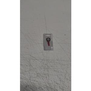 HILLMAN® 87390 Goth Black/Red Skull House Key