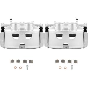 SCITOO 18B5405 18B5404 Front Left & Right Disc Brake Calipers Assembly w/Bracket For Ford For F-150 2012-2016,For Ford For Lobo 2011-2013