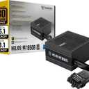 GAMDIAS ATX 3.1 & PCIe 5.1 850W Bronze PSU, 850W Gaming Power Supply, 80+ Bronze ATX Gold 12V Power Supplies for Gaming PC Desktop Computers and Active PFC