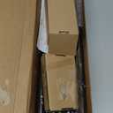 KAMANINA Curtain Rods for Windows 72 to 144 Inches (6-12ft) Long Heavy Duty Curtain Rod, 7/8 Inch Adjustable Decorative Drapery Rods with Netted Texture Finials, Bronze, Size: 32-144"