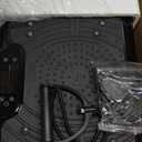 Vibration Plate Exercise Machine Weight Loss, Full Body Workout Vibration Plate Lymphatic Drainage, 199 Adjustable Speeds Power Shaping Vibrating Plate 450 Lbs Capacity Fitness Platform (Black)