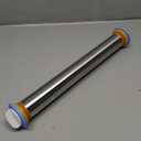 Rolling Pin nonstick and Silicone Baking Pastry Mat combo kit, Adjustable Rolling Pin With Thickness Rings for Baking Fondant, Pizza, Pie, Pastry, Pasta, Dough, Cookies (red)