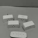 Linkind Matter Smart Plug with Remote, Work with Apple Home, Siri, Alexa, Google Home, SmartThings, Smart Outlet 15A/1800W Max, Smart Automation, Remote Control,Timer&Schedule, 2.4G Wi-Fi, 4 Pack