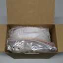 Small Wood Risers for Decor, Round Wooden Display Risers Candle Plates and Trays, Farmhouse Candle Trays Home Decor, Pedestal Stand for Mini Cake, Mug Display Decorative, Table Centerpiece, White (Set of 2)