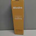 Riveira Brown Bamboo Wooden Cooking Utensils Set of 6 Natural Bamboo Wooden Spoons, Spatula, Non-Toxic, Heat-Resistant, Eco-Friendly