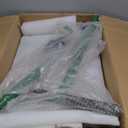 Rolling Lawn Aerator, Heavy Duty Push Spike Aeration Tool Up to 55 lbs, Manual Rotary Grass Aerator for Garden and Yard Use