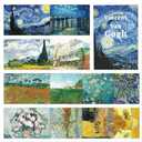 Monolike Vincent van Gogh Single card - mix 12 pack