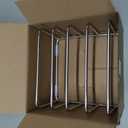 Cutting Board Holder Stand, Chopping Board Organizer Rack with 304 Stainless Steel, Cookie Sheet Storage Organizer, 1.0 & 1.2 Inch Wide Slots (1 Pack)