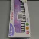 Keyboard Piano for Kids, BIGFUN 37 Keys Toddler Piano Multifunction Music Educational Instrument Toy, Electronic Kids Keyboard for 37 Year Old Girls and Boys (Purple)