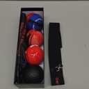 Champs MMA Boxing Reflex Ball Set with Punch Counter App | 4 Balls with Varying Weights, Headband & 4 Spare Strings to Improve Speed, Hand Eye Coordination Training | Boxing Equipment, MMA Gear Gift