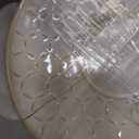 MALACASA 8 OZ Cappuccino Cups with Saucers Set of 4 - Ceramic Stackable Tea Cups and Saucers, Embossment Coffee Mugs for Tea, Latte and Mocha, Dishwasher Safe, Arctic white