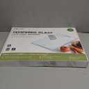 Glass Cutting Board Clear, 16"x12" Non Toxic Tempered Glass Cutting Board for Kitchen, Large Chopping Board with NonSlip Feet, Includes Bonus Sponge & Cloth, House Warming Gift, Christmas Gifts