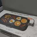 Chefman XL Electric Griddle with Removable Temperature Control, Immersible Flat Top Grill, Burger, Eggs, Pancake Griddle, Nonstick Extra Large Cooking Surface, Slide Out Drip Tray, 10 x 20 Inch