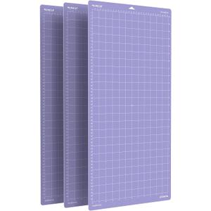 12x24 Stronggrip Cutting Mat for Cricut Maker 3/Maker/Explore 3/Air 2/Air/One, 3 Pcs Non-Slip Flexible Cutting Mats for Crafts, Quilting, Sewing and all Arts